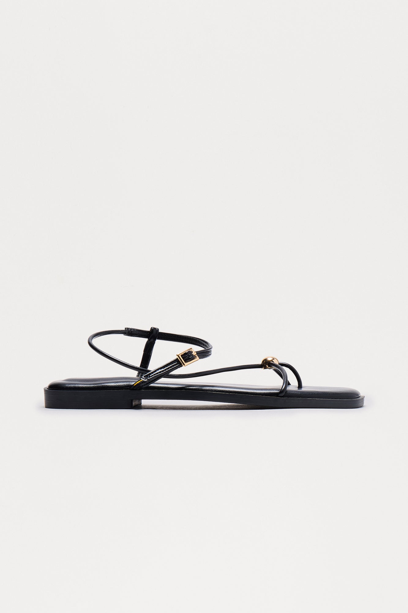 Calloway Flat Sandals - Black