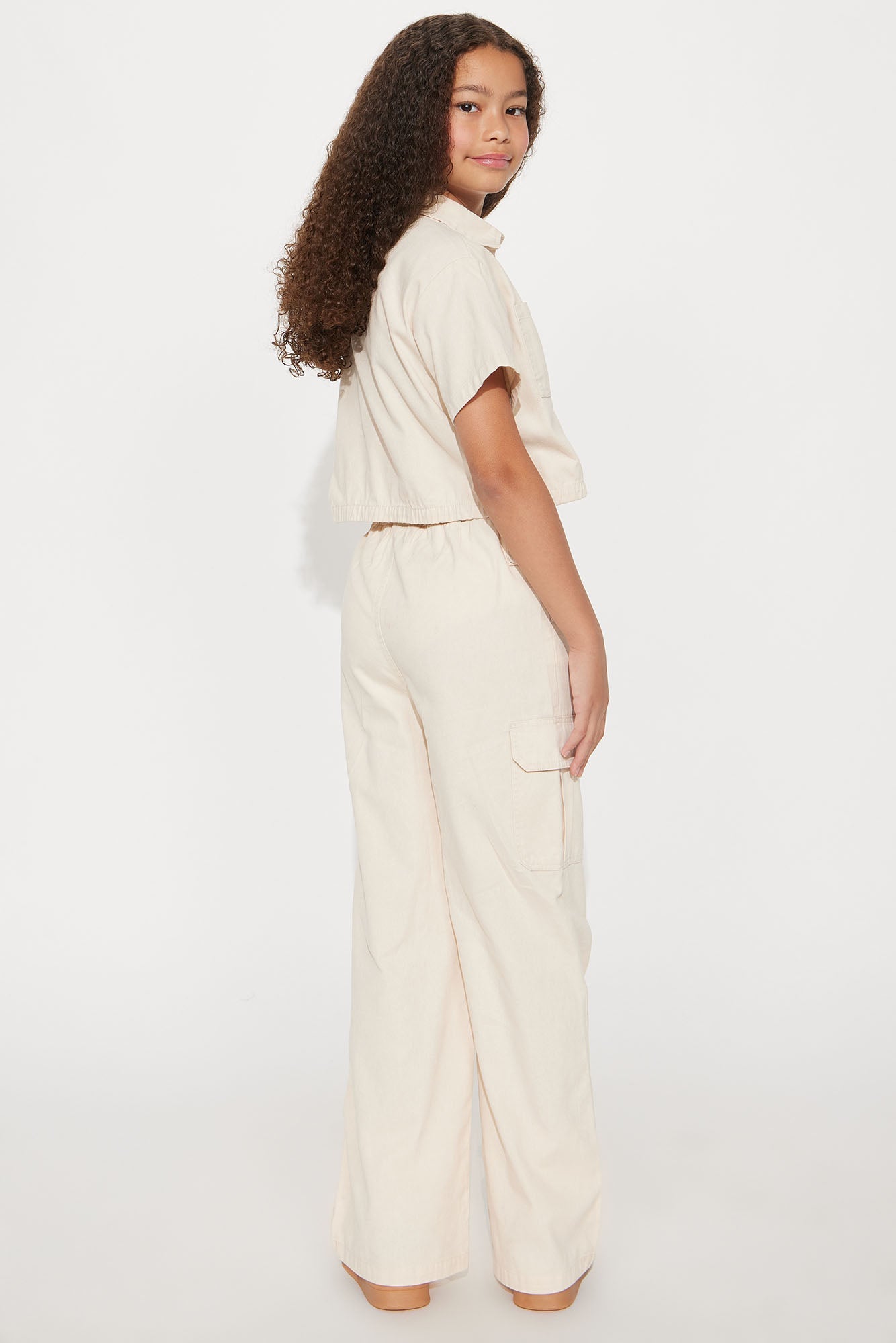Mini Safari Era Pant Set - Sand