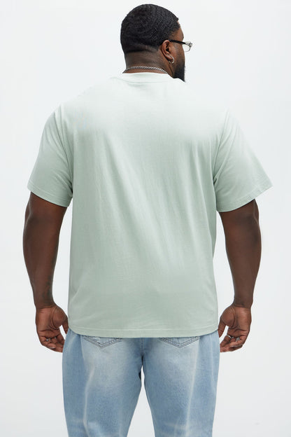 Oversized Heavyweight Tee 240GSM - Sage