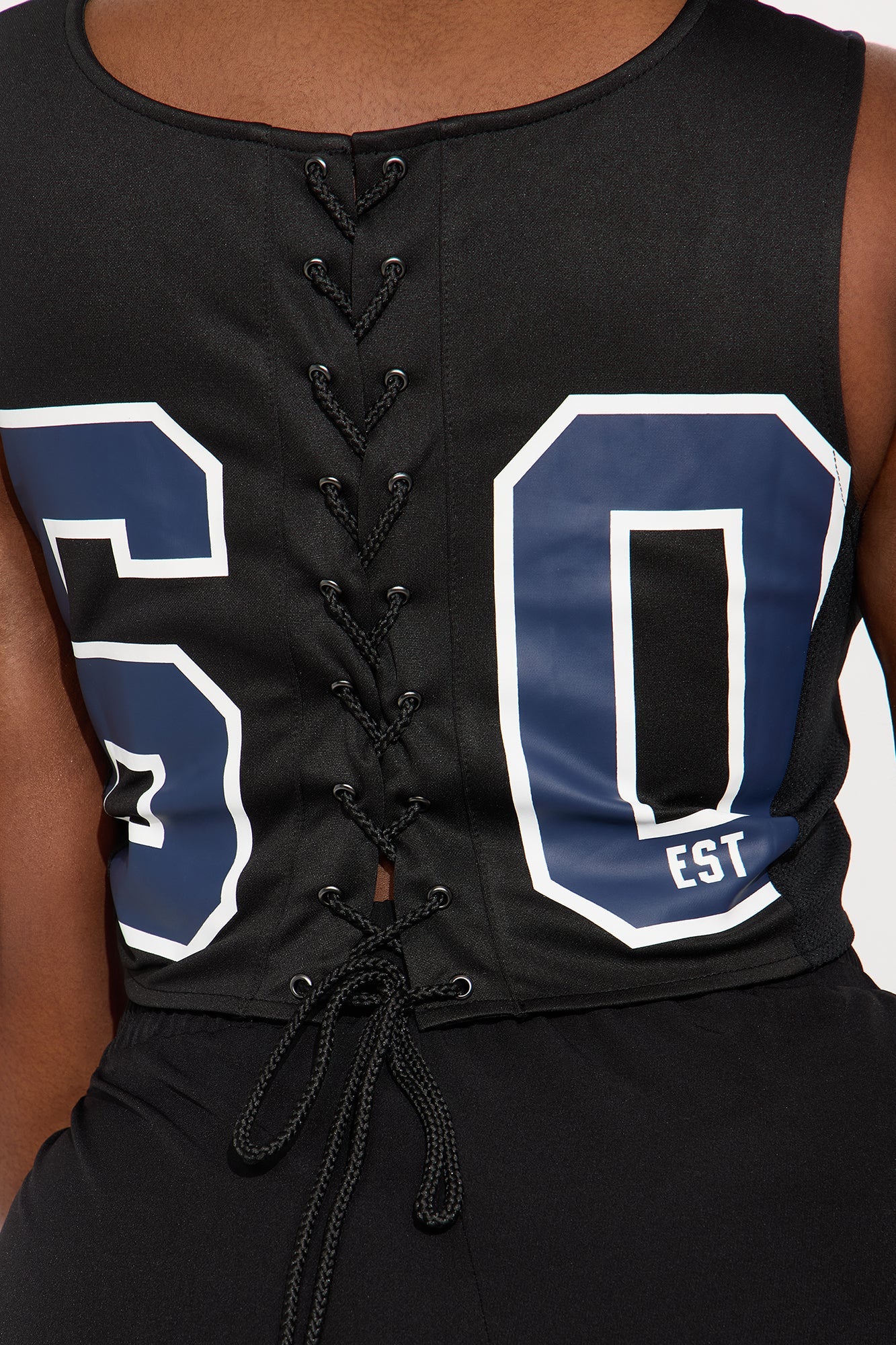Dallas Cowboys Halftime Show Corset Top - Navy