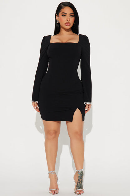 Savanna Mini Dress - Black