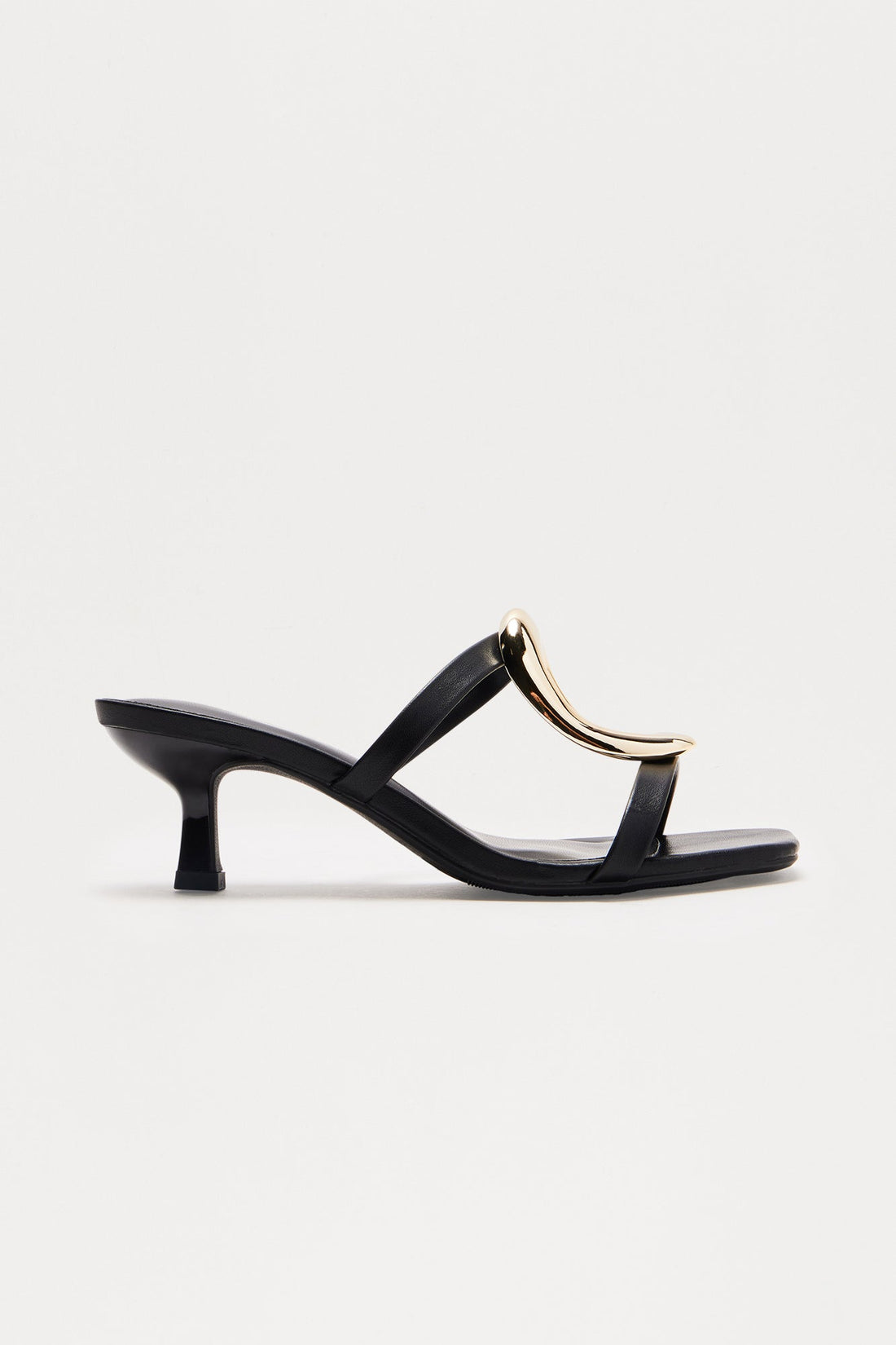 Maris Hardware Kitten Heels - Black