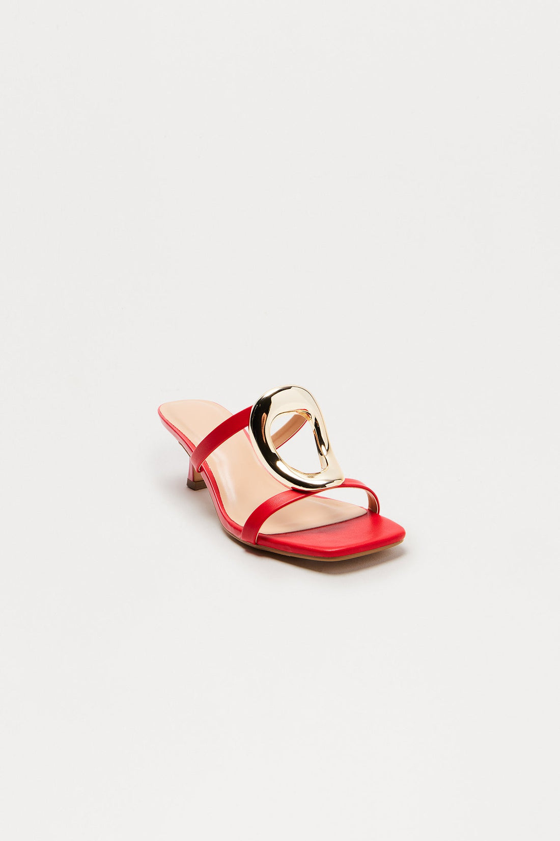 Maris Hardware Kitten Heels - Red