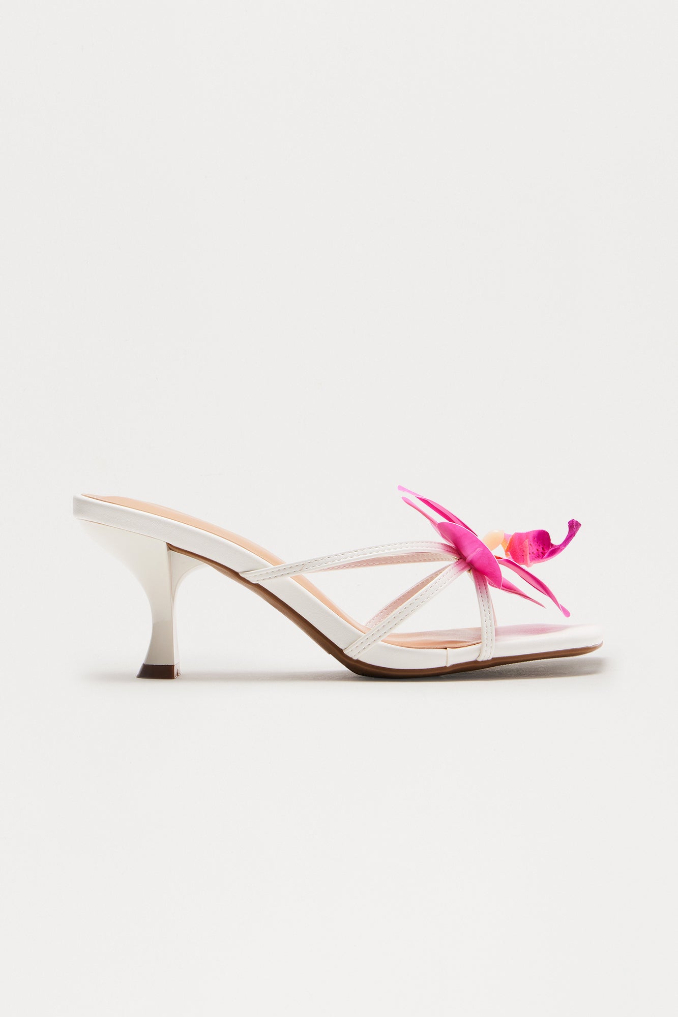 Hibiscus Honey Mules - White