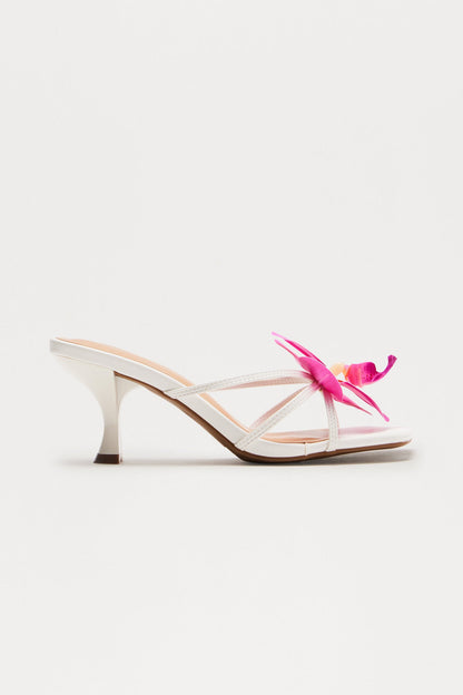 Hibiscus Honey Mules - White
