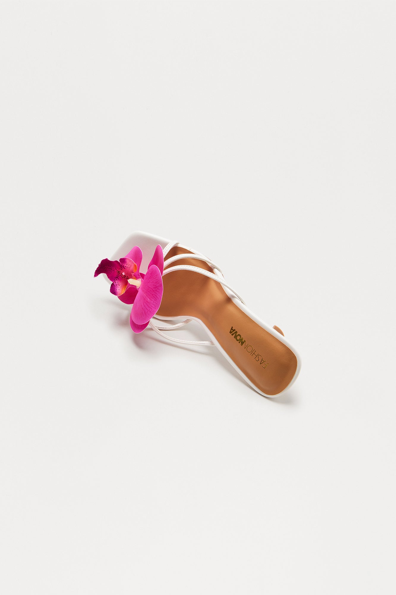 Hibiscus Honey Mules - White