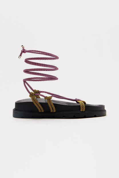 Dex Wrap Up Sandals - Multi Color