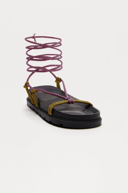 Dex Wrap Up Sandals - Multi Color
