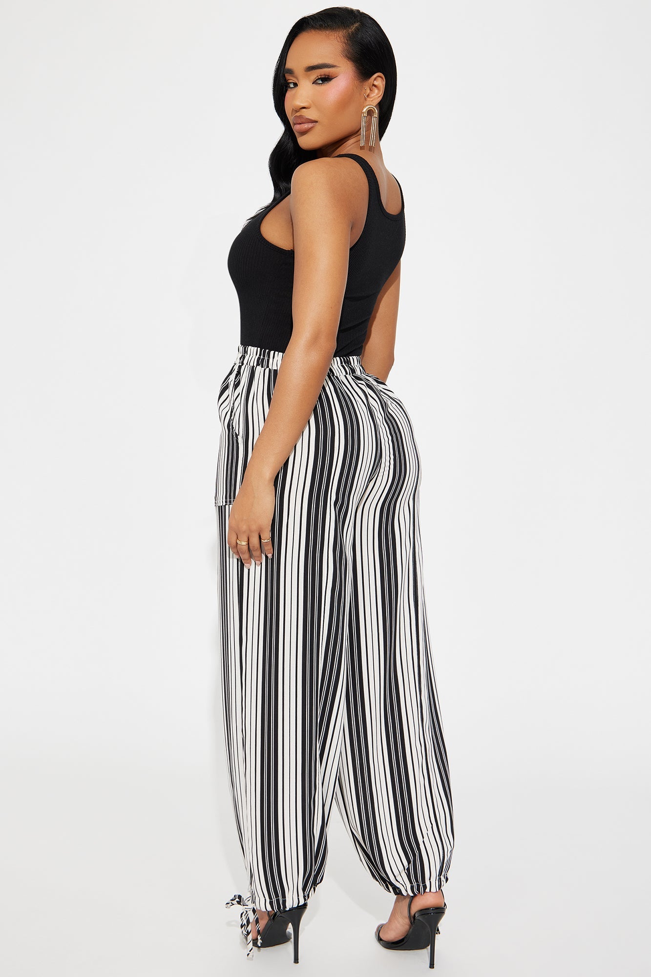 Yirena Jogger Jumpsuit - Black/combo