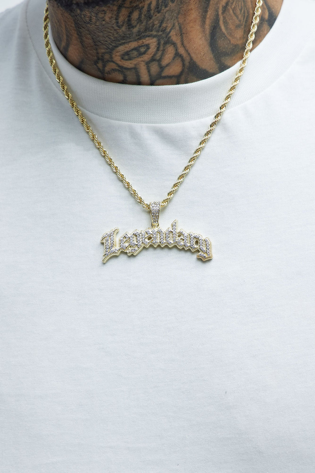 Legendary Iced Out Necklace - Gold