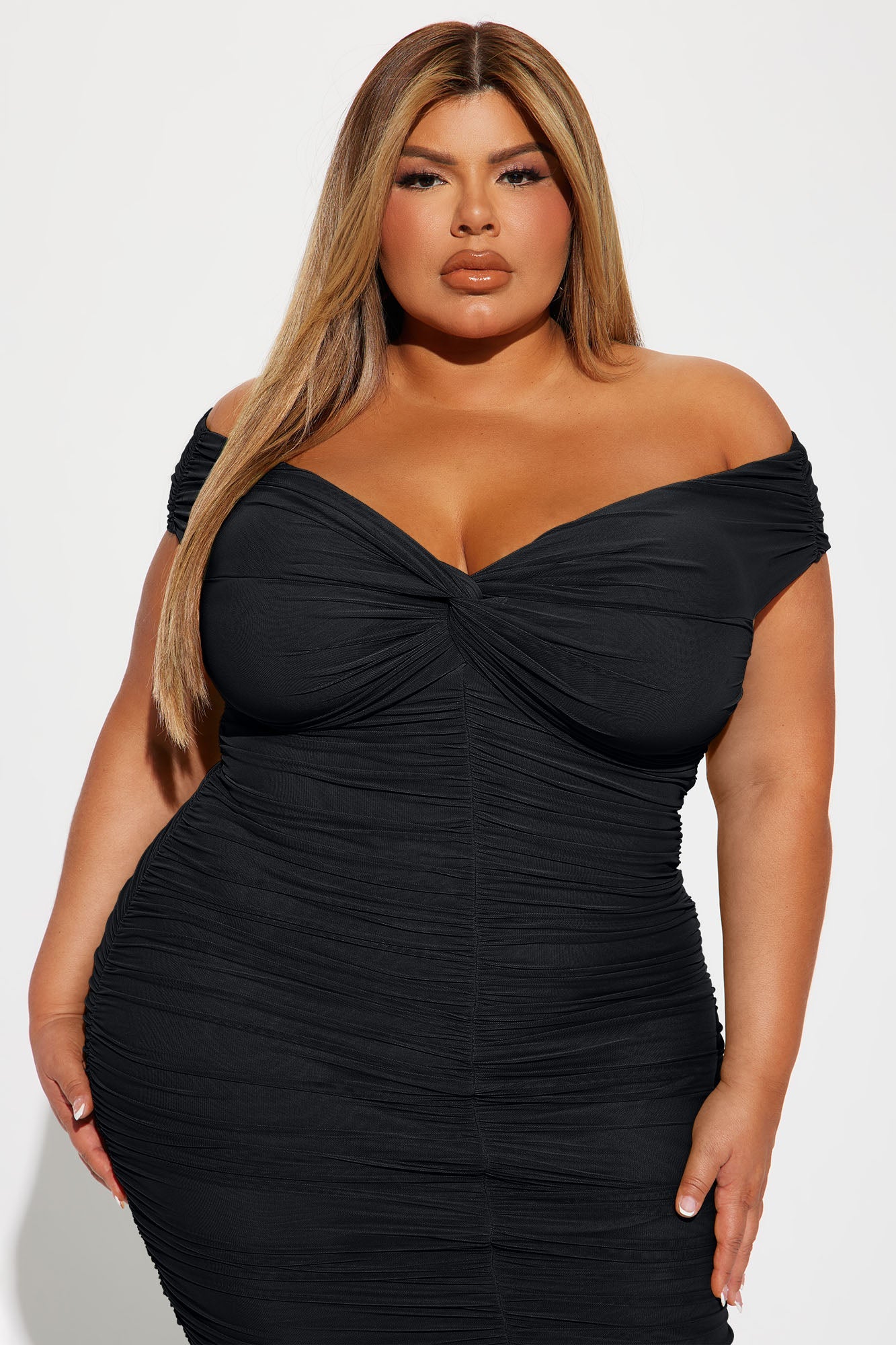 The Tink Midi Dress - Black