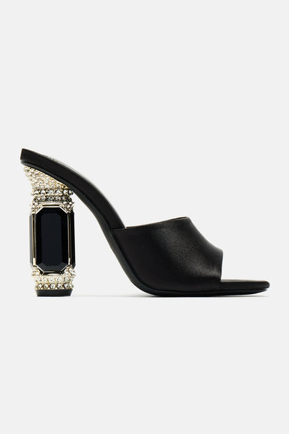 Ultimate Queen Mules - Black