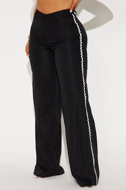 Nemmia Wide Leg Trouser - Black