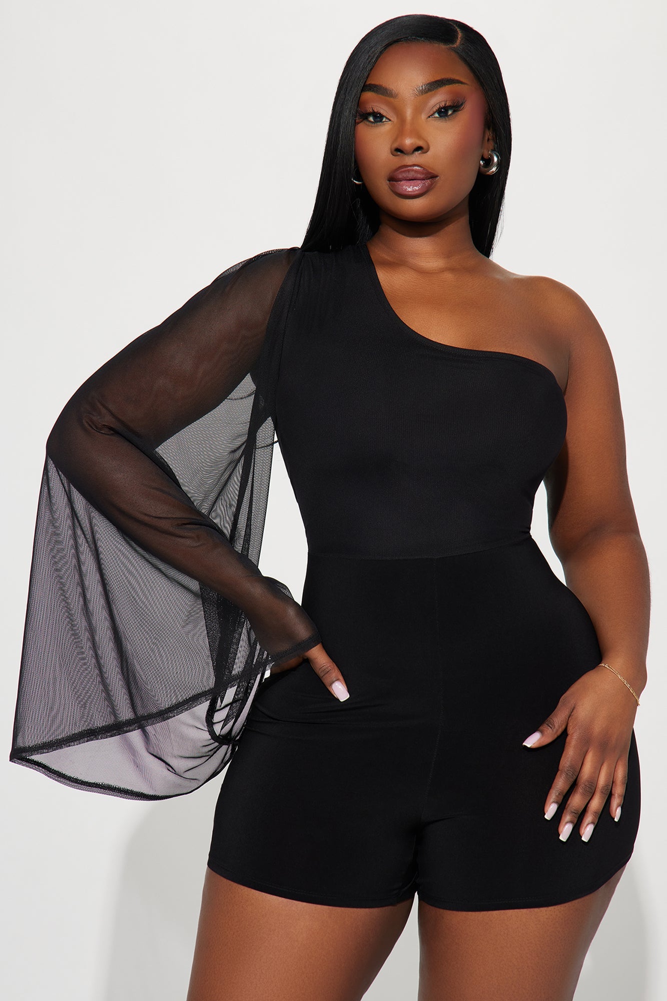 Brand New Day Romper - Black