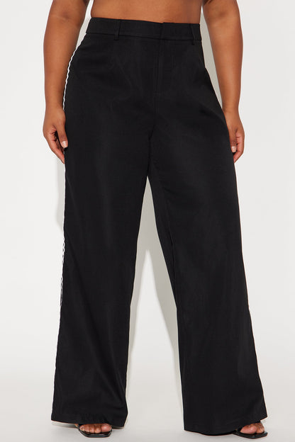 Nemmia Wide Leg Trouser - Black