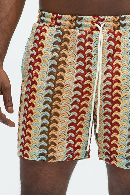 Ramirez Drawstring Shorts - Multi Color