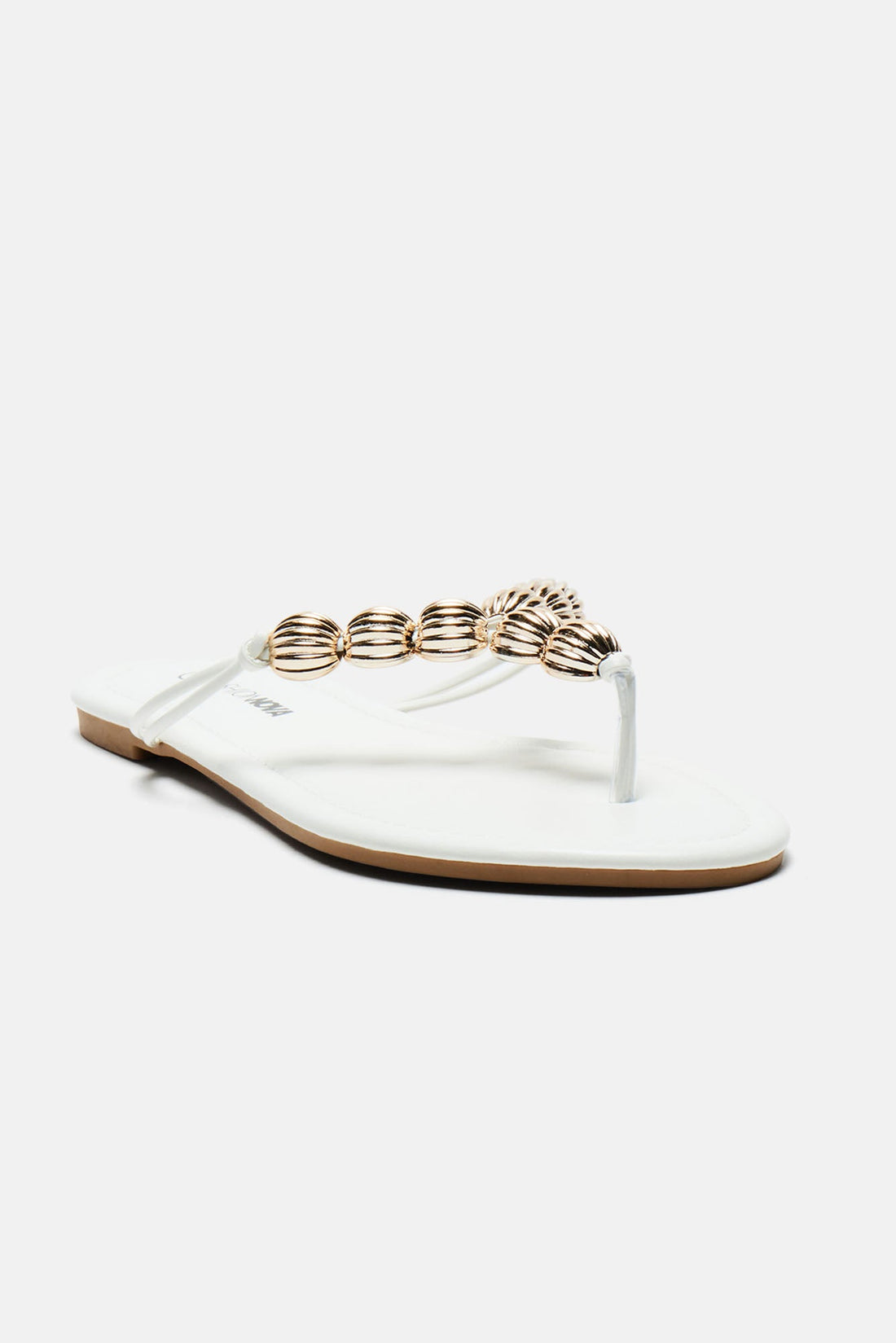 Meet Me In Bali Flip Flops - White