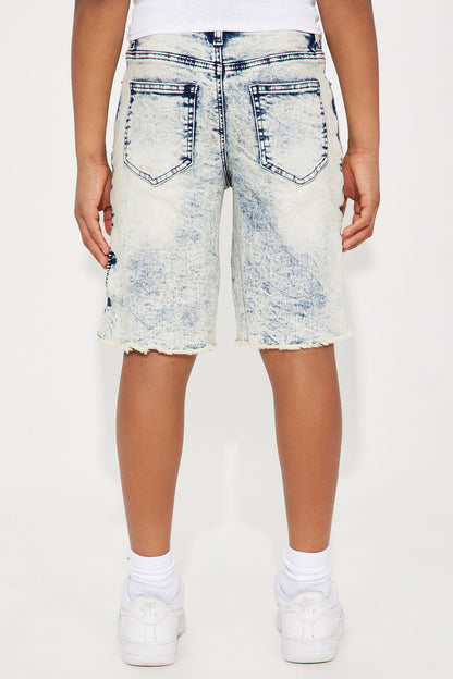 Mini Get Right Witcha Denim Short - Indigo