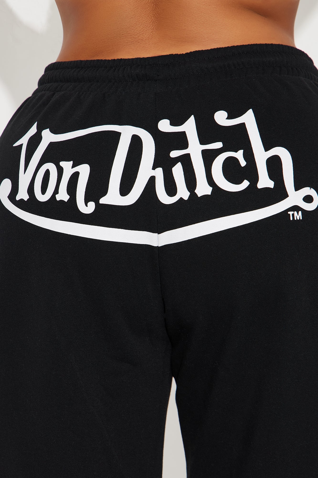 Von Dutch Skull Oasis Wide Leg Pant - Black/combo