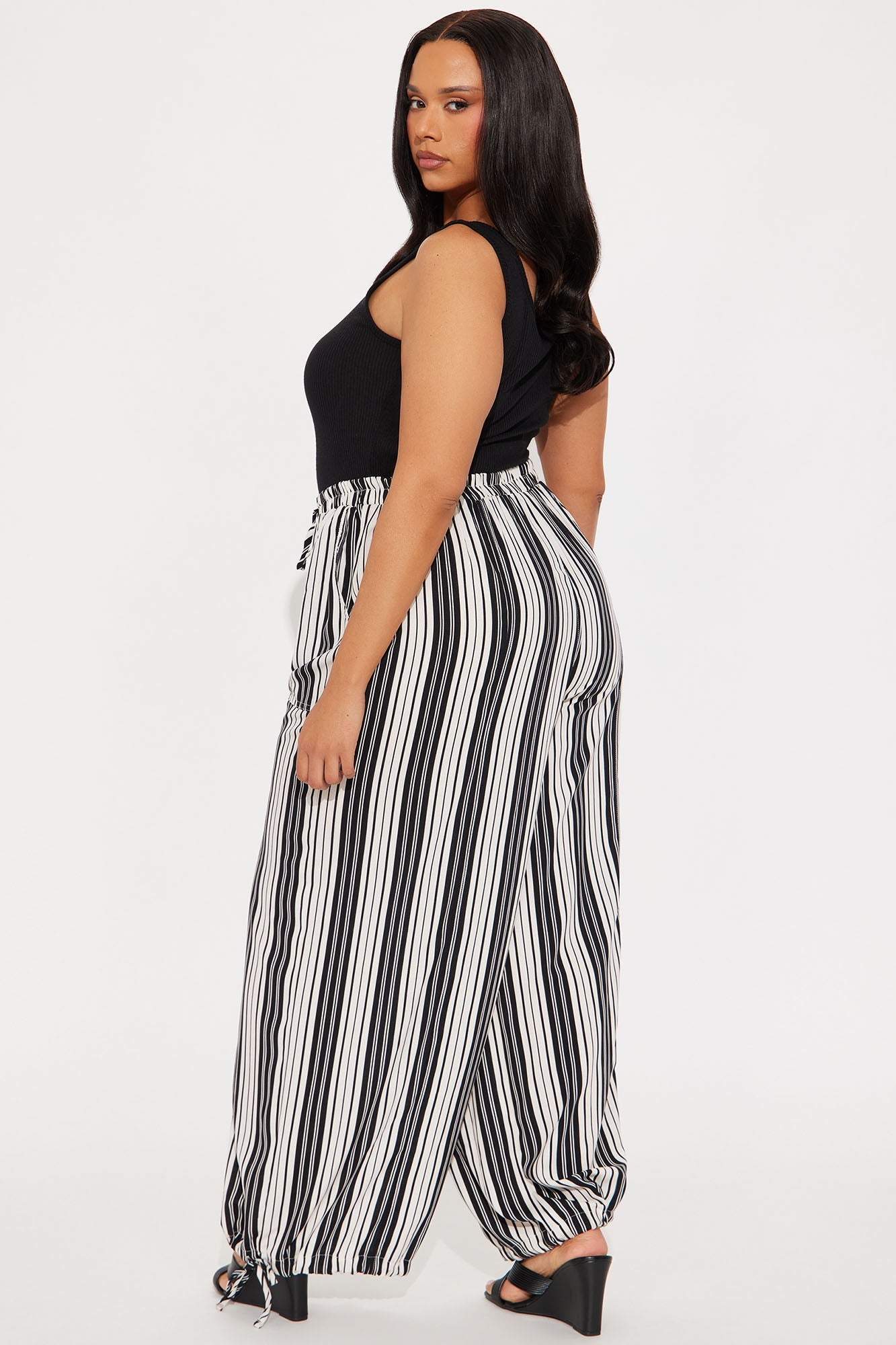 Yirena Jogger Jumpsuit - Black/combo