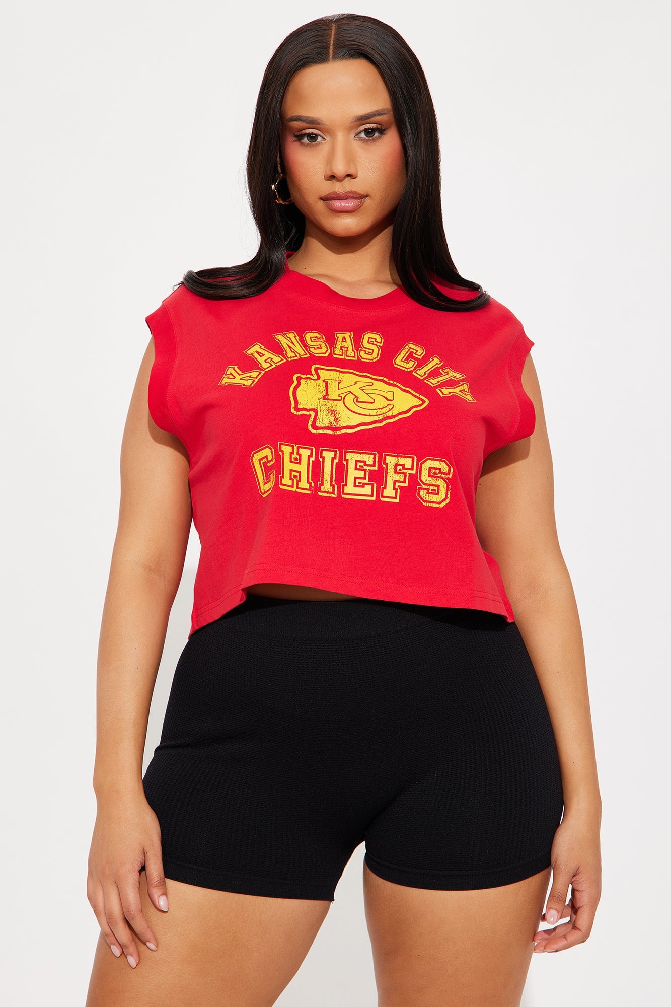 Kansas City Chiefs Washed Tank Top - Red