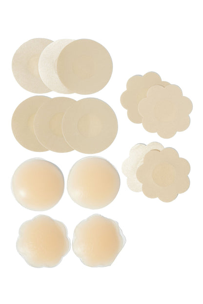 Choice Is Yours Pasties 7 Pack Set - Nude