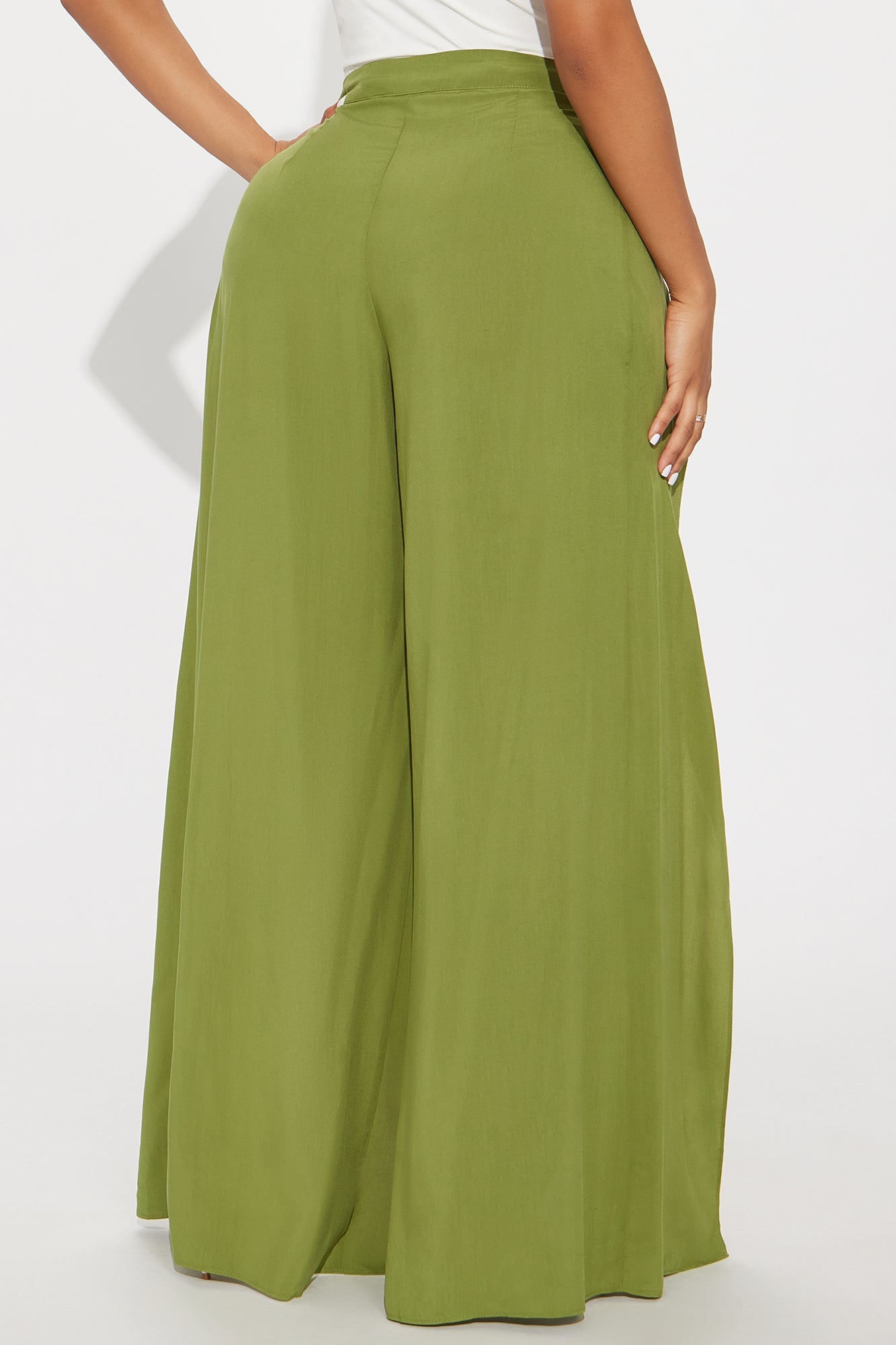 Escape The Ordinary Wide Leg Pant - Olive
