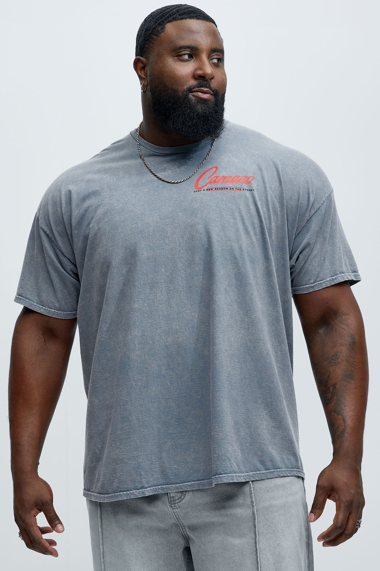 Chevy Camaro Short Sleeve Tee - Grey
