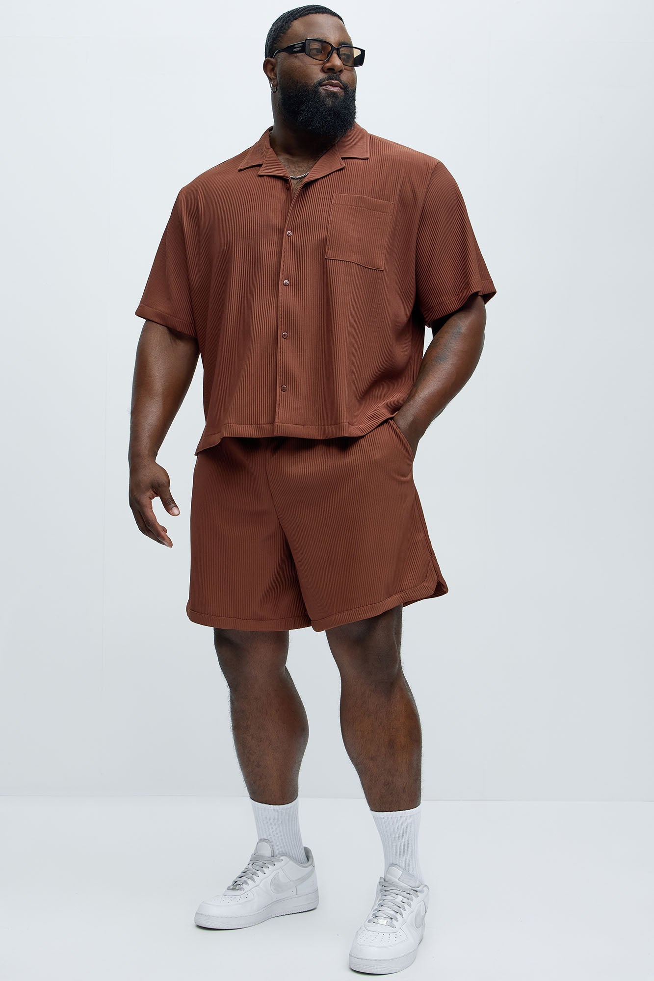 Show Up Basketball Short - Chocolate