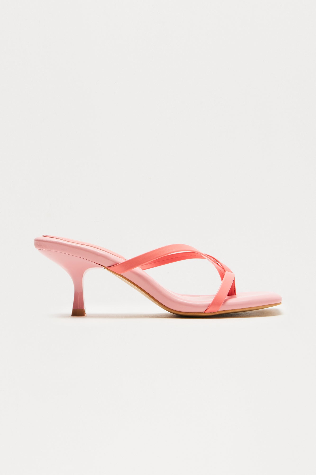 Cherish Thong Mules - Pink