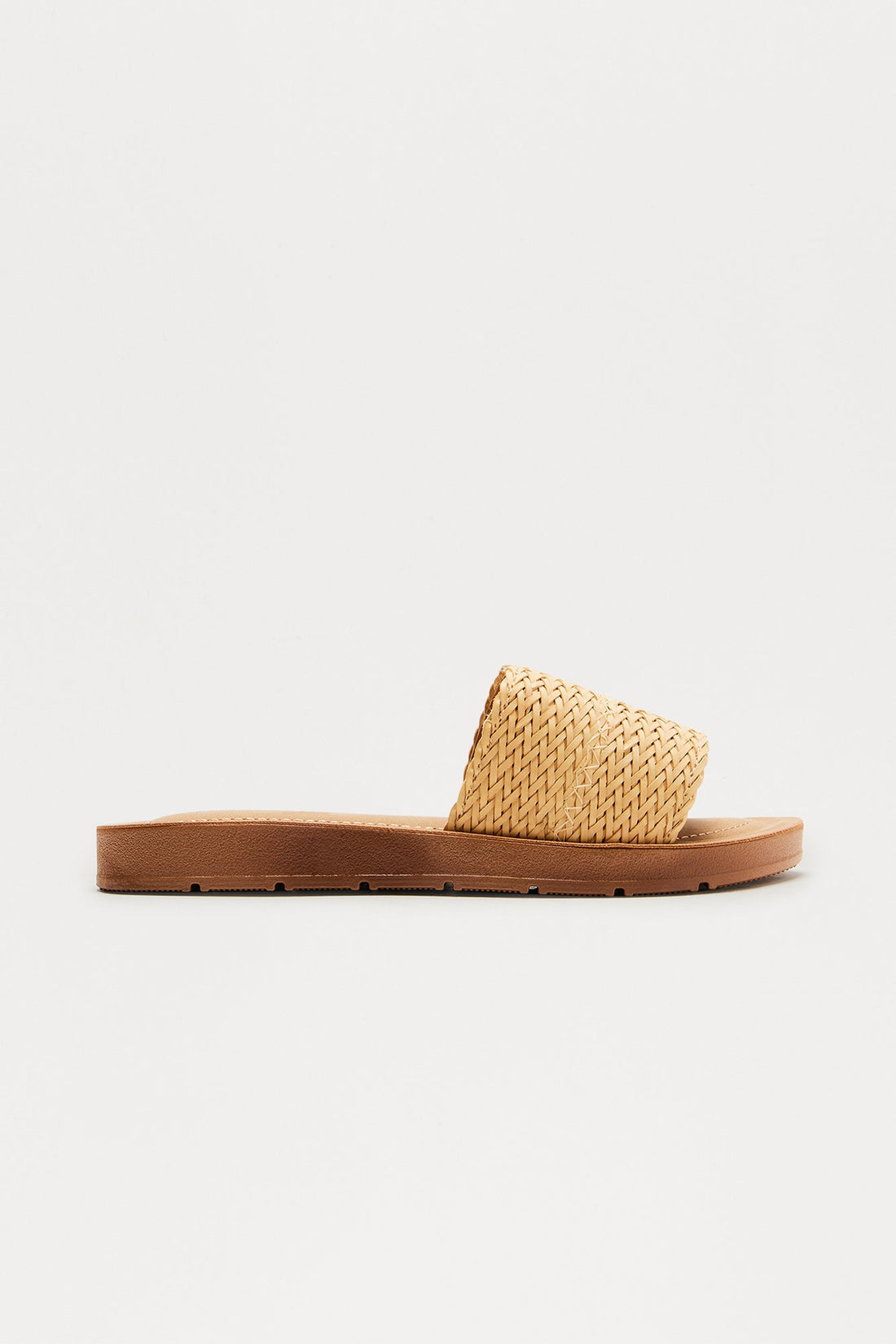 Heat Wave Slip On Sandals - Natural