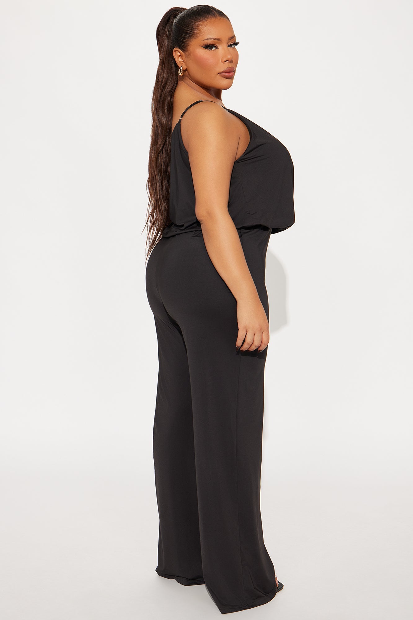 Eden Sleeveless Wide Leg Jumpsuit - Black