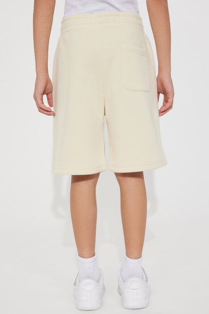 Mini Tyson Dope Barbed Wire Sweatshorts - Cream