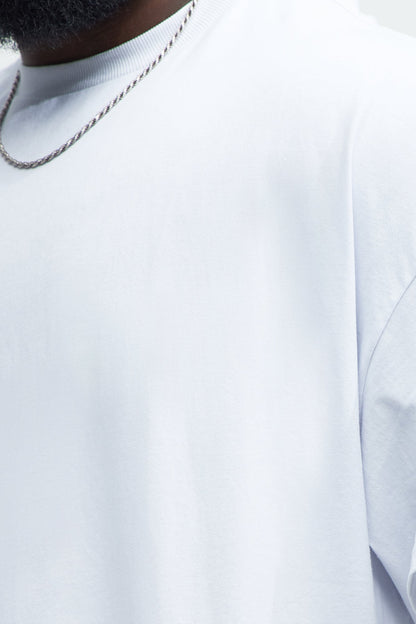 Boxy Heavyweight Tee 240GSM - White
