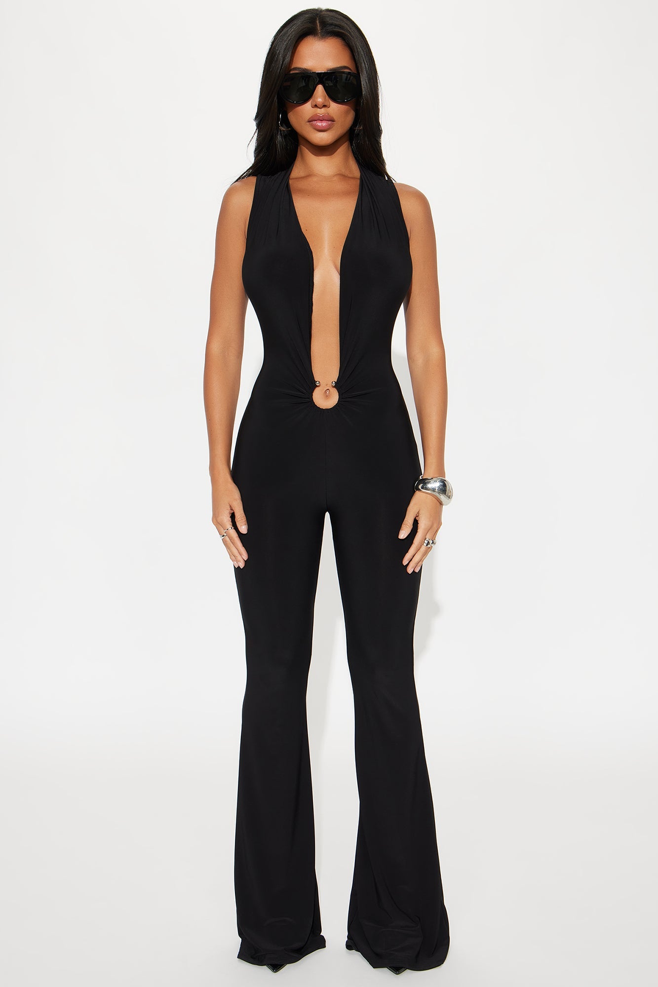 Samira Sleeveless Jumpsuit - Black