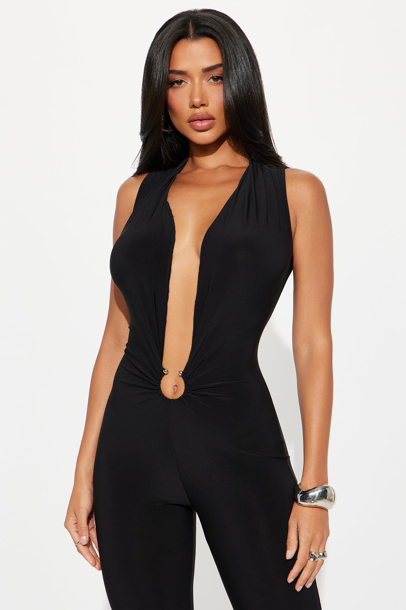 Samira Sleeveless Jumpsuit - Black