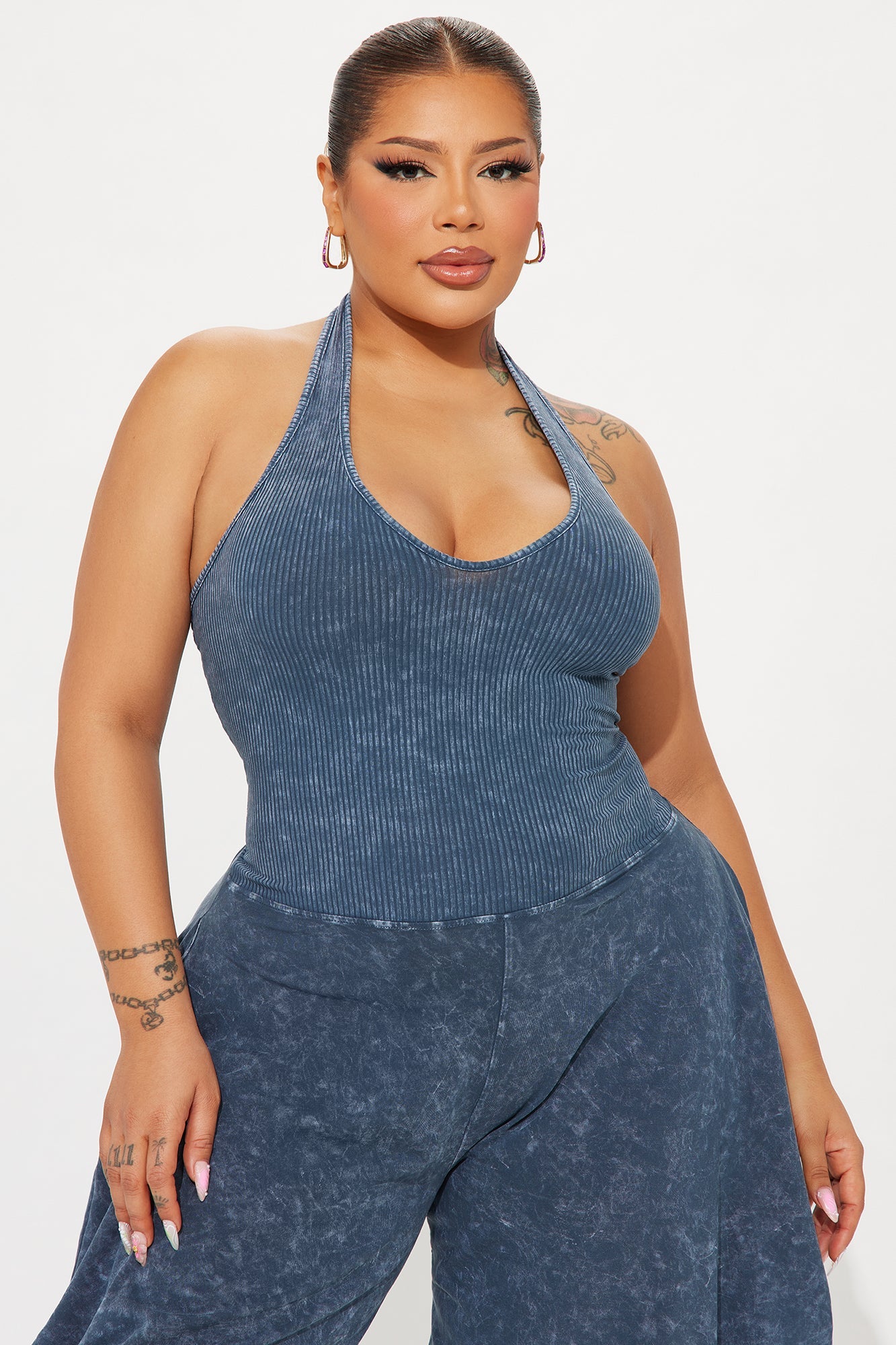 Call For You Jumpsuit - Navy