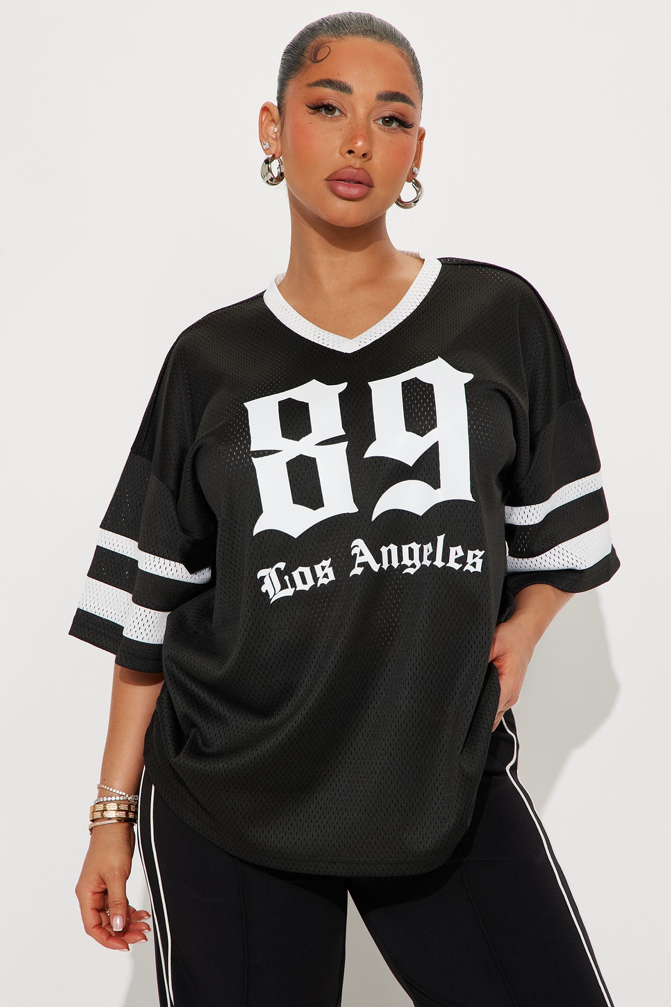 Made In LA Jersey Tee - Black/combo