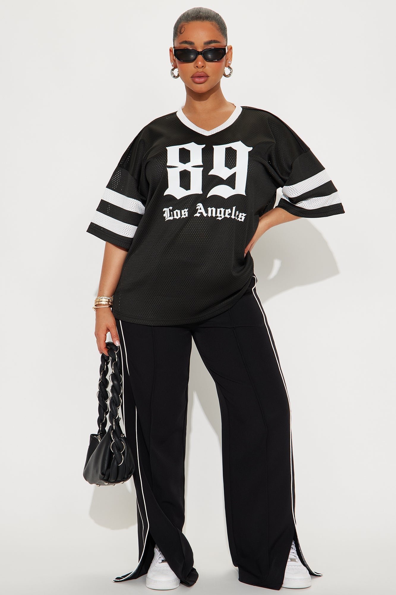 Gillian Track Trouser Pant - Black