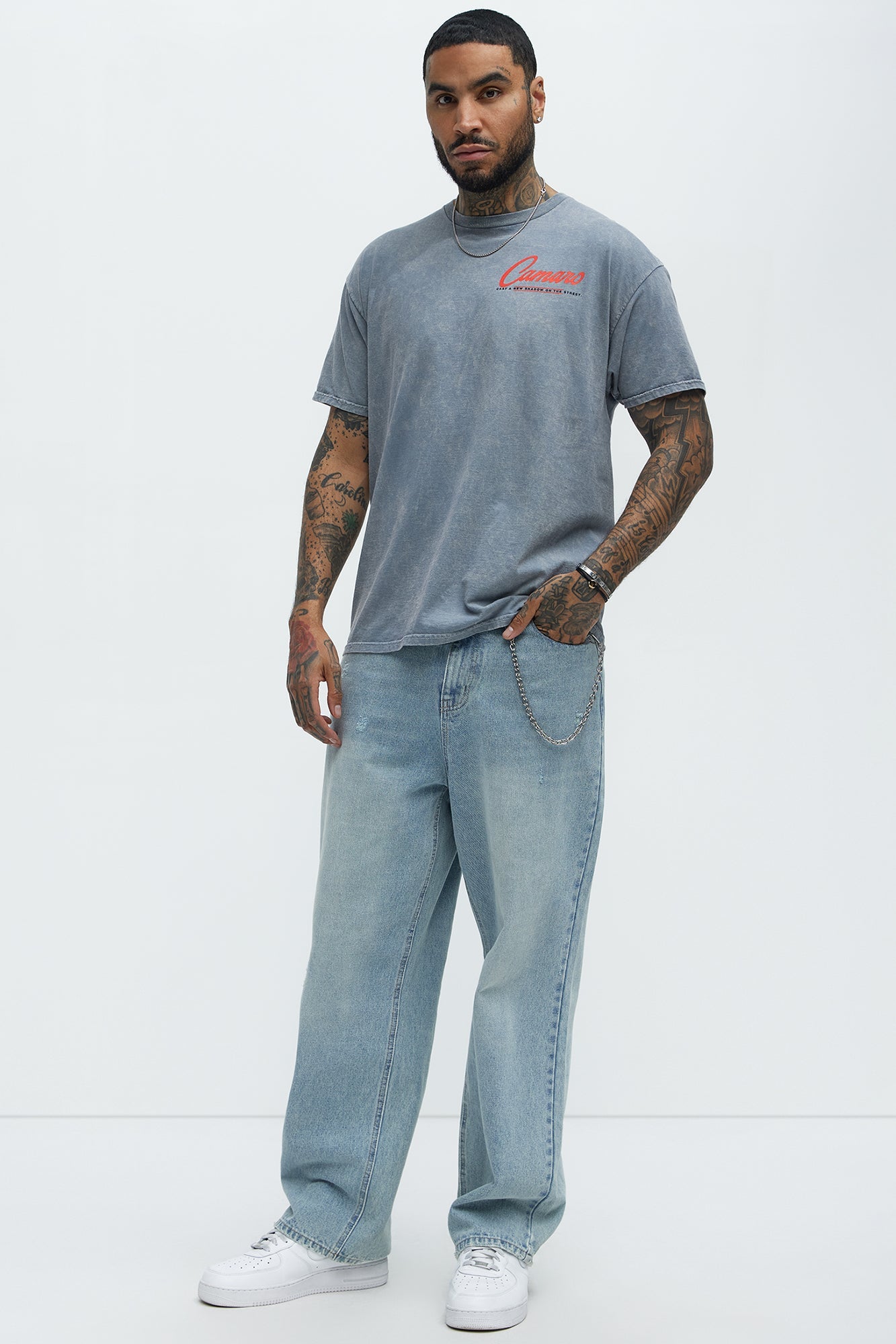 Chevy Camaro Short Sleeve Tee - Grey