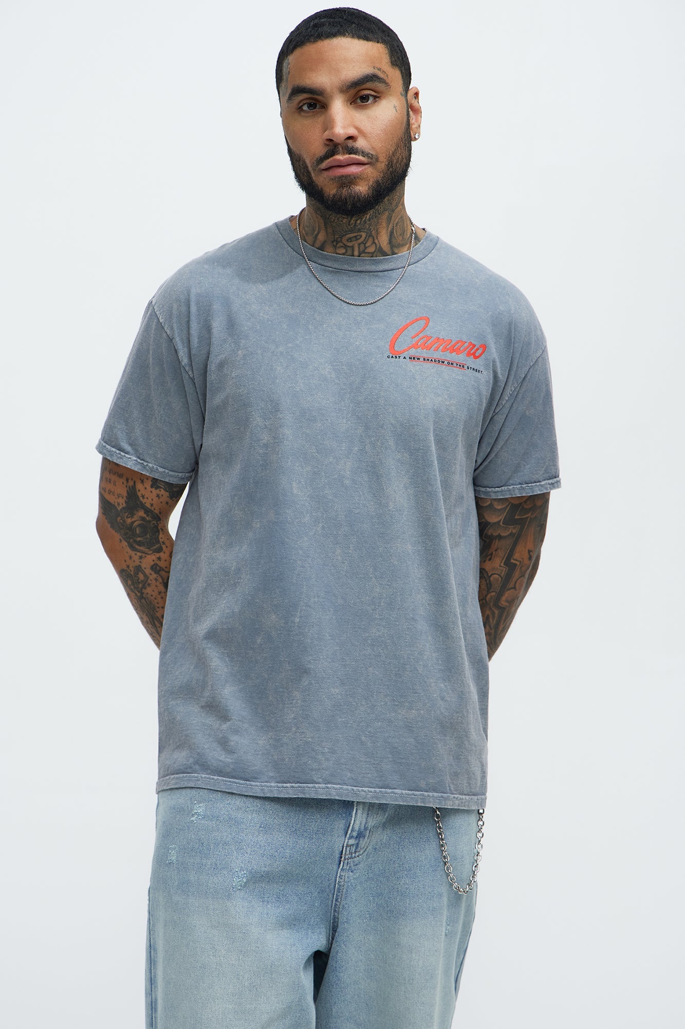 Chevy Camaro Short Sleeve Tee - Grey