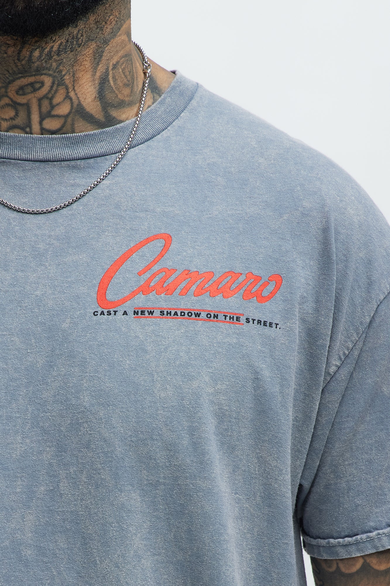 Chevy Camaro Short Sleeve Tee - Grey