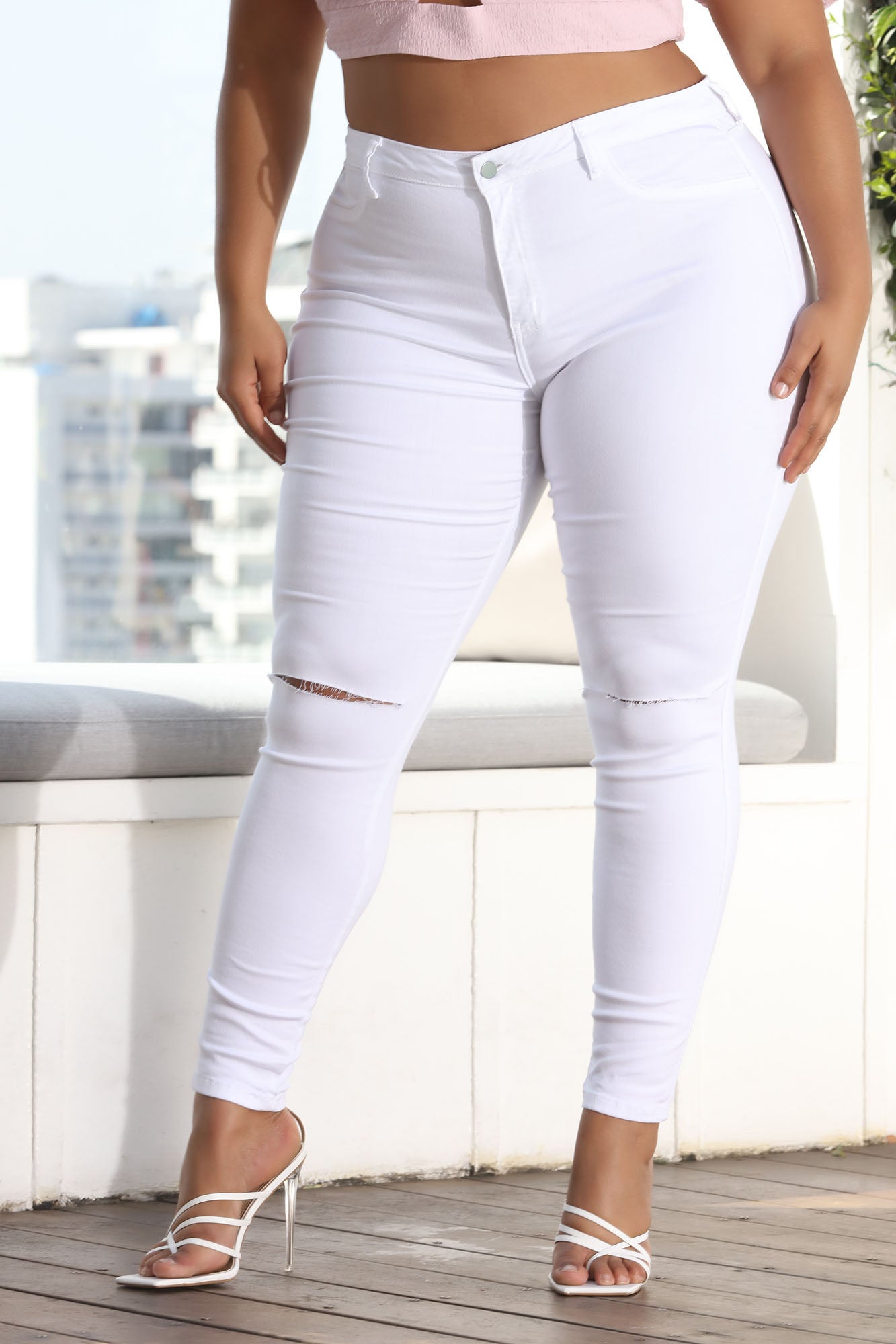Canopy Jeans - White