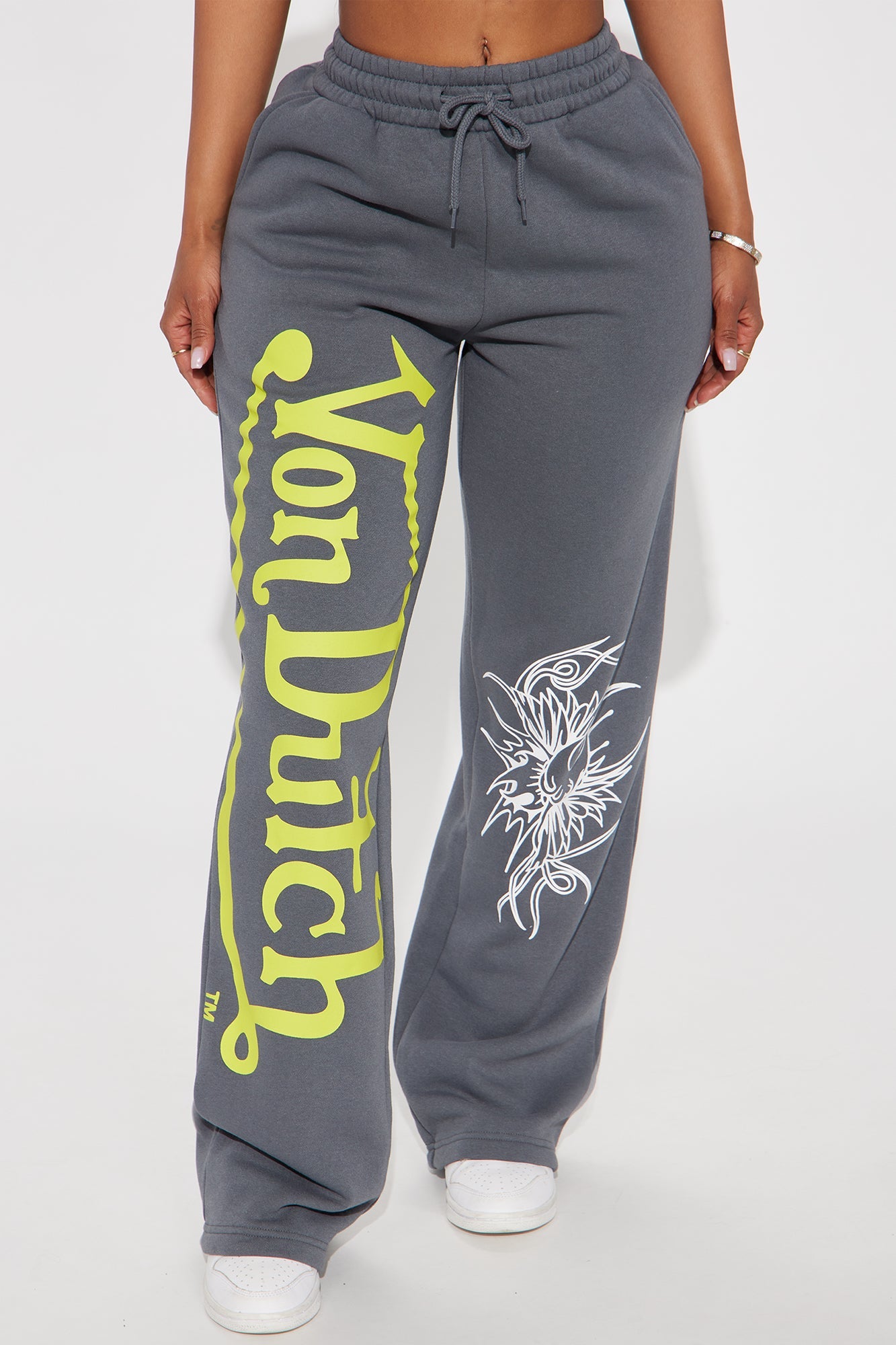 Von Dutch Full Throttle Pant - Charcoal/combo