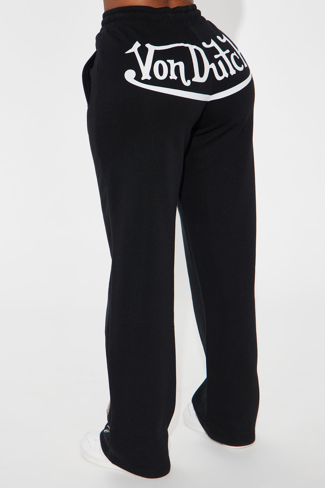 Von Dutch Skull Oasis Wide Leg Pant - Black/combo