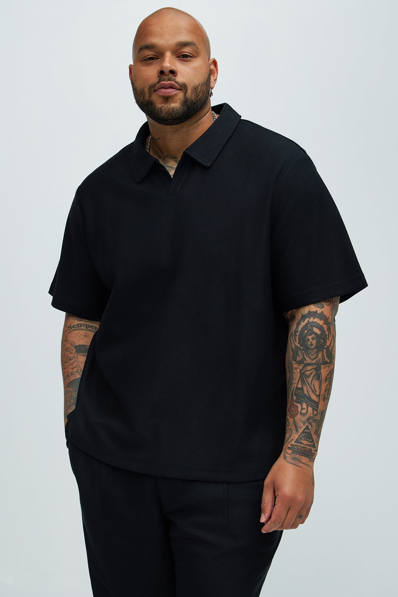 Turner Short Sleeve Polo - Black