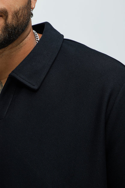 Turner Short Sleeve Polo - Black