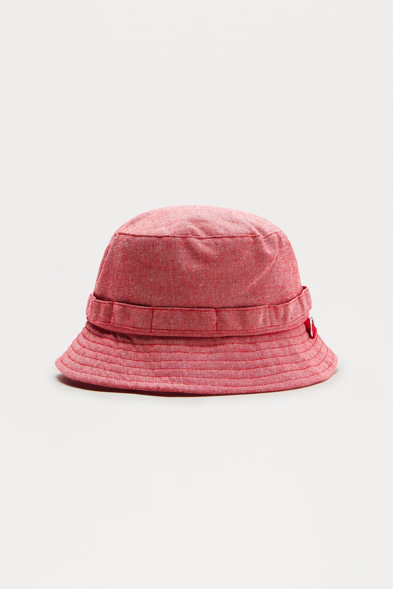 Tactical Linen Bucket Hat - Red
