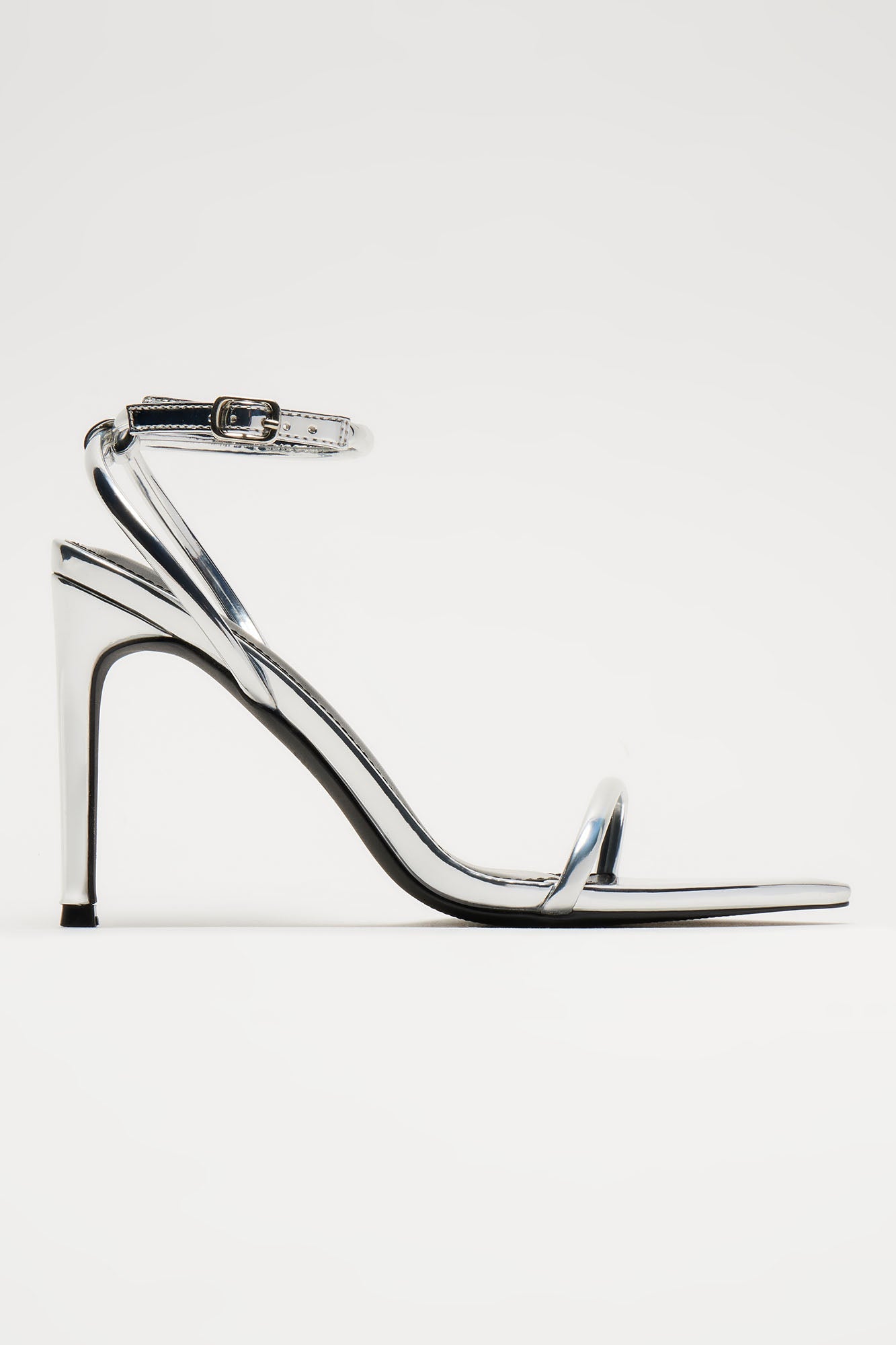 Take Me Places Heeled Sandals - Silver