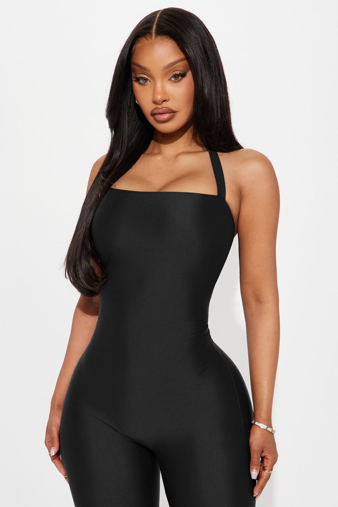Lead The Way Halter Jumpsuit - Black